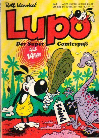 Cover for Lupo (Pabel Verlag, 1980 series) #8