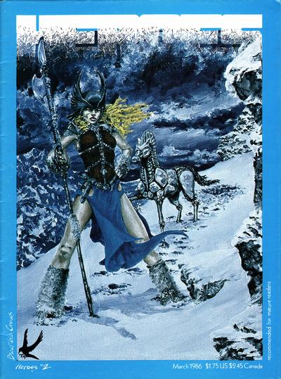 Cover for Heroes (Blackbird Comics, 1985 series) #2