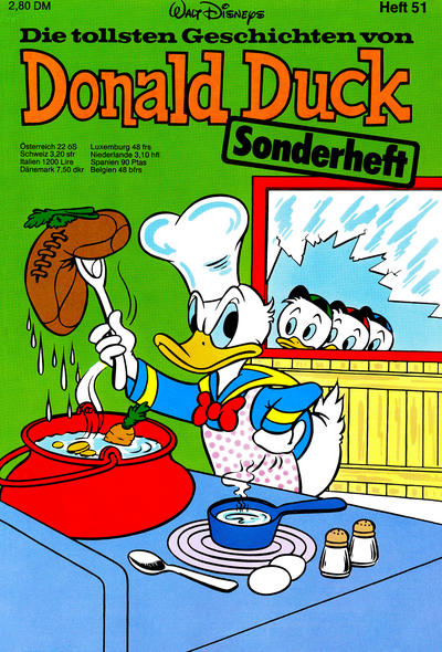Cover for Die tollsten Geschichten von Donald Duck (Egmont Ehapa, 1965 series) #51