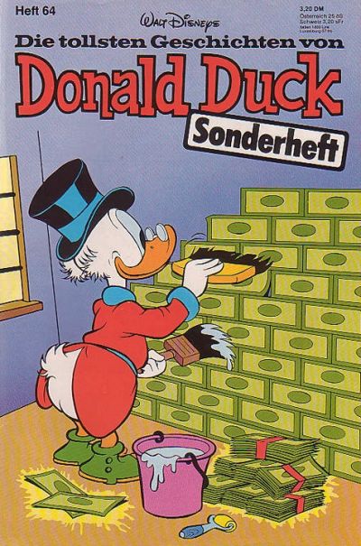Cover for Die tollsten Geschichten von Donald Duck (Egmont Ehapa, 1965 series) #64