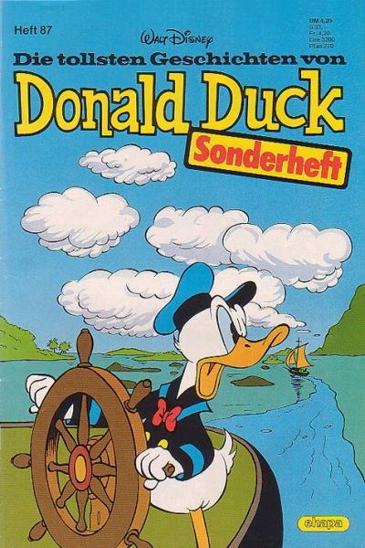 Cover for Die tollsten Geschichten von Donald Duck (Egmont Ehapa, 1965 series) #87