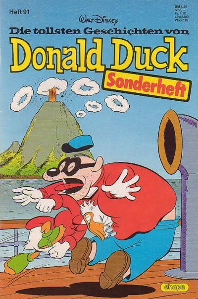 Cover for Die tollsten Geschichten von Donald Duck (Egmont Ehapa, 1965 series) #91