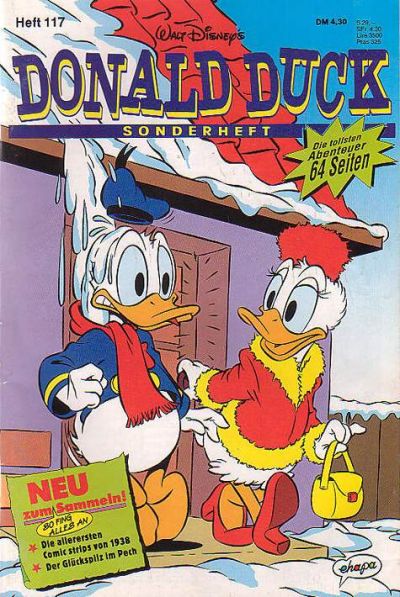 Cover for Die tollsten Geschichten von Donald Duck (Egmont Ehapa, 1965 series) #117
