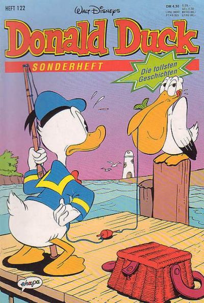 Cover for Die tollsten Geschichten von Donald Duck (Egmont Ehapa, 1965 series) #122