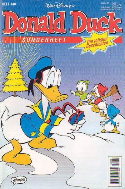 Cover for Die tollsten Geschichten von Donald Duck (Egmont Ehapa, 1965 series) #140
