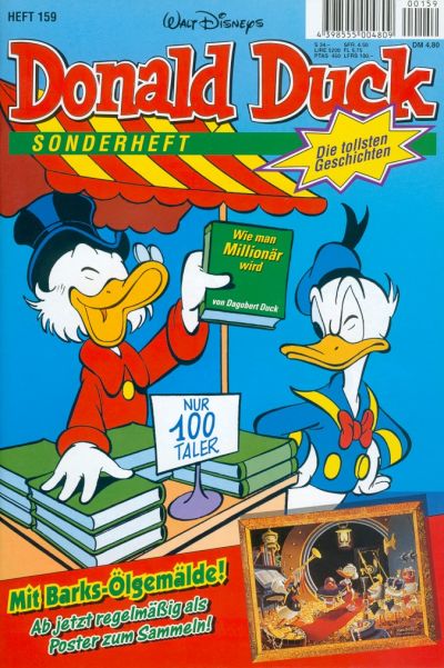 Cover for Die tollsten Geschichten von Donald Duck (Egmont Ehapa, 1965 series) #159