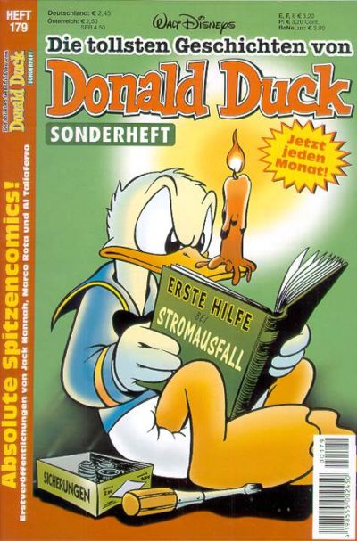 Cover for Die tollsten Geschichten von Donald Duck (Egmont Ehapa, 1965 series) #179