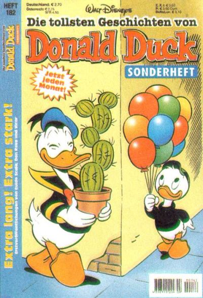Cover for Die tollsten Geschichten von Donald Duck (Egmont Ehapa, 1965 series) #182
