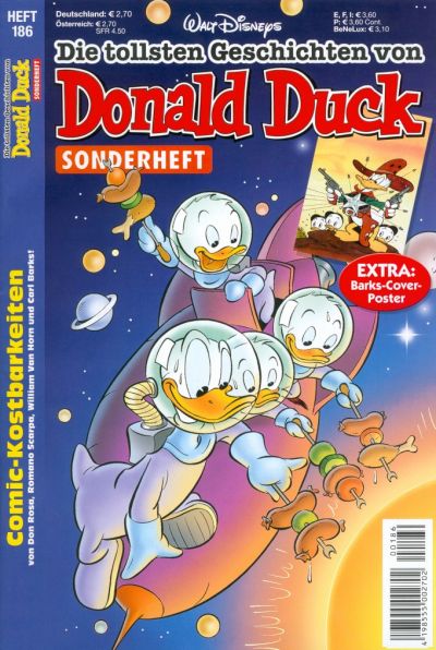 Cover for Die tollsten Geschichten von Donald Duck (Egmont Ehapa, 1965 series) #186