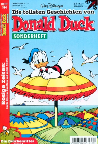 Cover for Die tollsten Geschichten von Donald Duck (Egmont Ehapa, 1965 series) #194