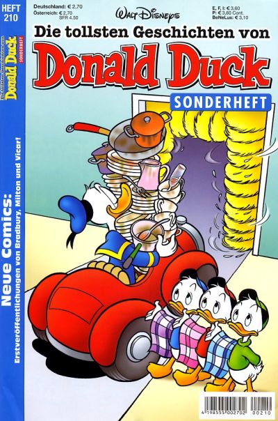 Cover for Die tollsten Geschichten von Donald Duck (Egmont Ehapa, 1965 series) #210
