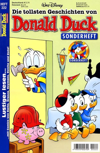 Cover for Die tollsten Geschichten von Donald Duck (Egmont Ehapa, 1965 series) #222