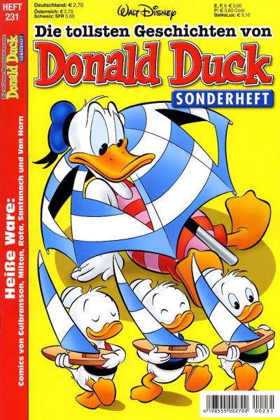 Cover for Die tollsten Geschichten von Donald Duck (Egmont Ehapa, 1965 series) #231