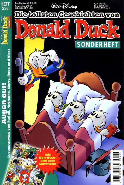 Cover for Die tollsten Geschichten von Donald Duck (Egmont Ehapa, 1965 series) #236