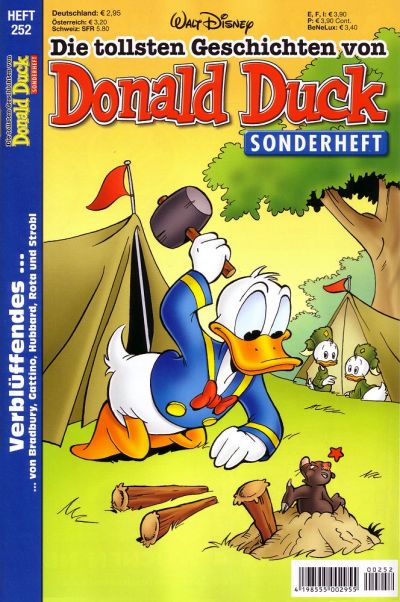 Cover for Die tollsten Geschichten von Donald Duck (Egmont Ehapa, 1965 series) #252