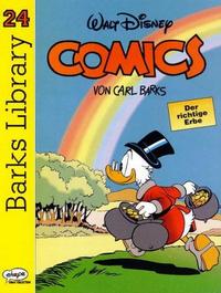 Cover Thumbnail for Barks Library (Egmont Ehapa, 1992 series) #24