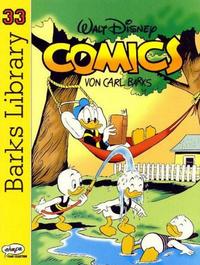 Cover Thumbnail for Barks Library (Egmont Ehapa, 1992 series) #33