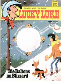 Cover Thumbnail for Lucky Luke (Egmont Ehapa, 1977 series) #25 - Die Daltons im Blizzard