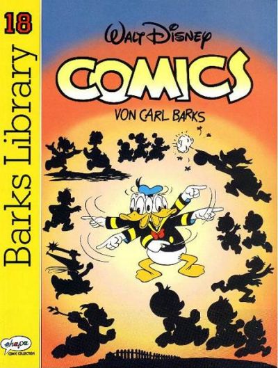 Cover for Barks Library (Egmont Ehapa, 1992 series) #18