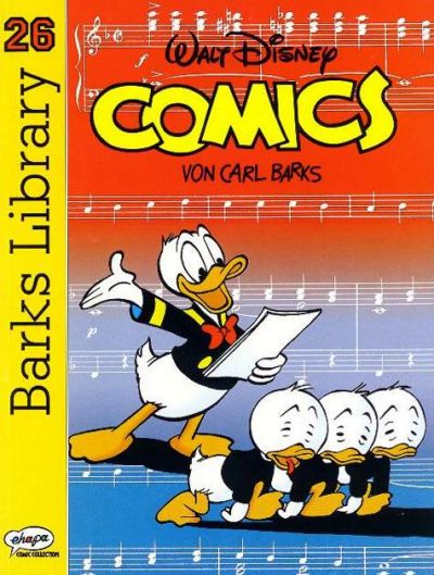 Cover for Barks Library (Egmont Ehapa, 1992 series) #26