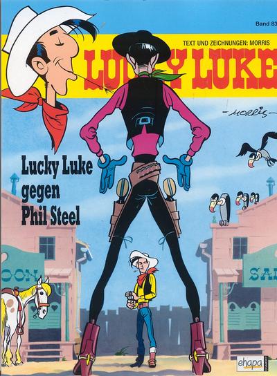 Cover for Lucky Luke (Egmont Ehapa, 1977 series) #83 - Lucky Luke gegen Phil Steel