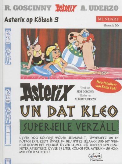 Cover for Asterix Mundart (Egmont Ehapa, 1995 series) #55 - Asterix un dat Kleo [Kölsch 3]