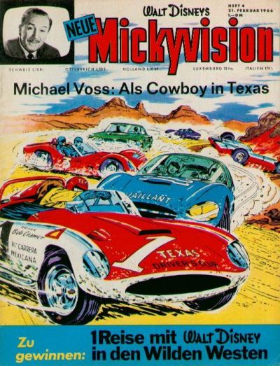 Cover for Mickyvision (Egmont Ehapa, 1962 series) #4/1966