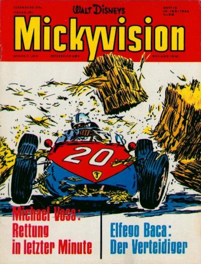 Cover for Mickyvision (Egmont Ehapa, 1962 series) #12/1966