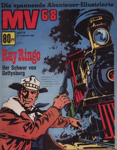 Cover for MV (Egmont Ehapa, 1966 series) #4/1968