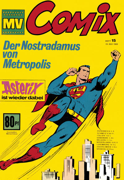 Cover for MV Comix (Egmont Ehapa, 1968 series) #15/1969