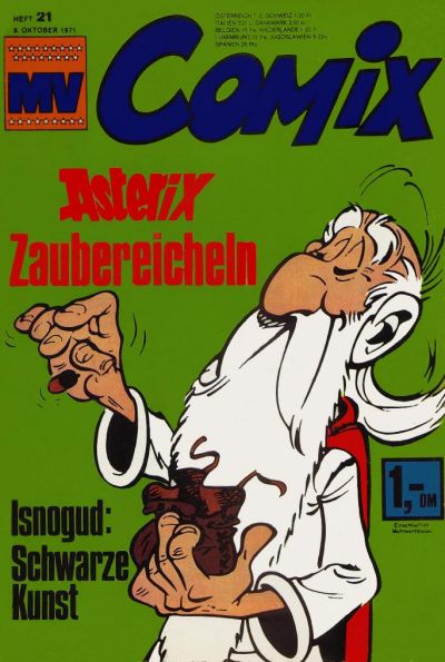 Cover for MV Comix (Egmont Ehapa, 1968 series) #21/1971