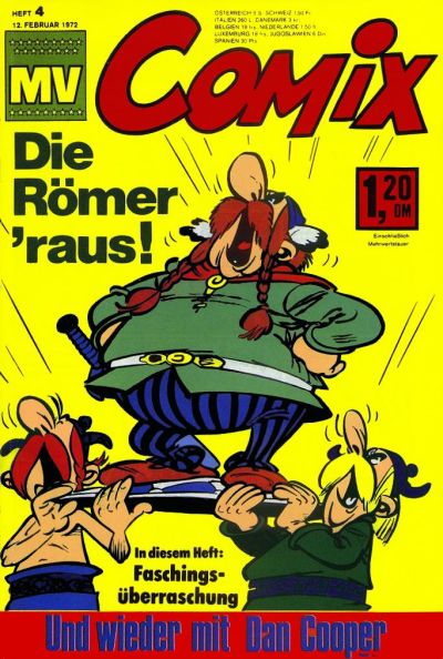 Cover for MV Comix (Egmont Ehapa, 1968 series) #4/1972