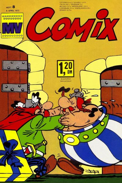 Cover for MV Comix (Egmont Ehapa, 1968 series) #8/1972