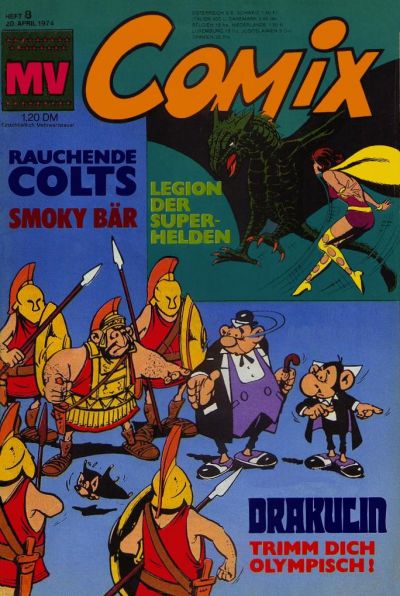 Cover for MV Comix (Egmont Ehapa, 1968 series) #8/1974