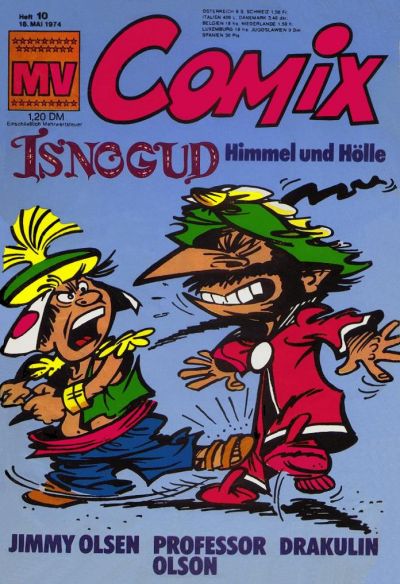 Cover for MV Comix (Egmont Ehapa, 1968 series) #10/1974
