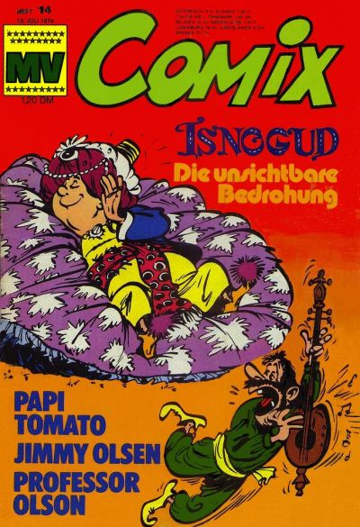 Cover for MV Comix (Egmont Ehapa, 1968 series) #14/1974