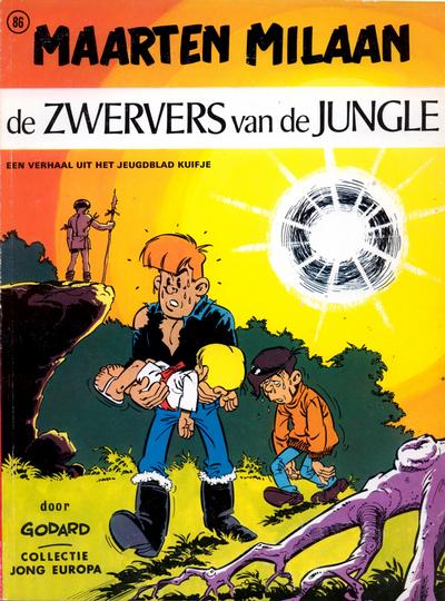 Cover for Collectie Jong Europa (Le Lombard, 1960 series) #86 - Maarten Milaan: De zwervers van de jungle