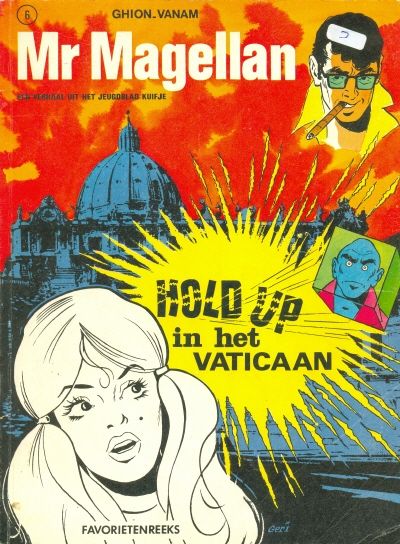Cover for Favorietenreeks (Uitgeverij Helmond, 1970 series) #6 - Mr Magellan: Hold Up in het Vaticaan