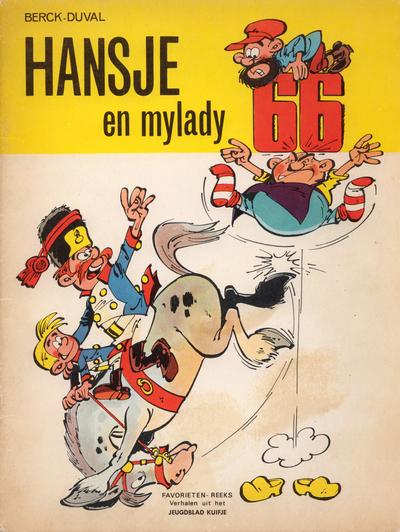 Cover for Favorietenreeks (Le Lombard, 1966 series) #14 - Hansje 2: Hansje en mylady 66