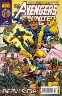 Cover Thumbnail for The Avengers United (Panini UK, 2001 series) #20