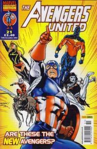 Cover Thumbnail for The Avengers United (Panini UK, 2001 series) #21