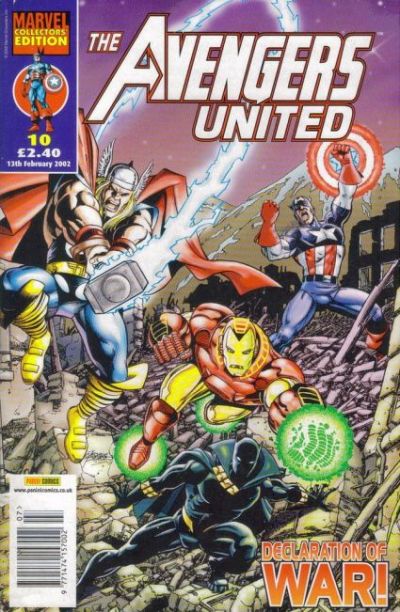 Cover for The Avengers United (Panini UK, 2001 series) #10