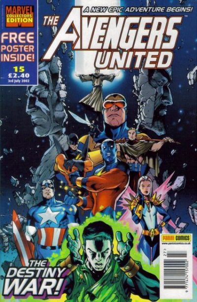 Cover for The Avengers United (Panini UK, 2001 series) #15