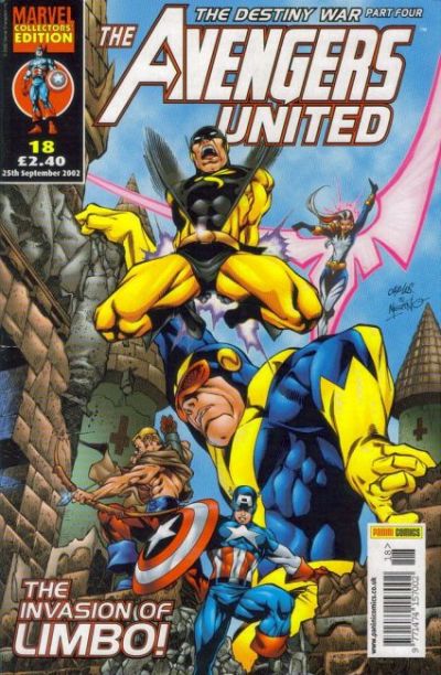 Cover for The Avengers United (Panini UK, 2001 series) #18