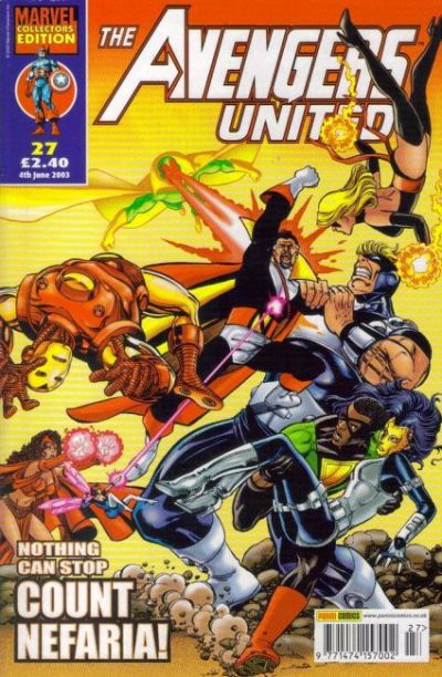 Cover for The Avengers United (Panini UK, 2001 series) #27