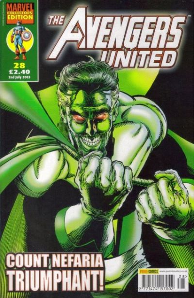 Cover for The Avengers United (Panini UK, 2001 series) #28