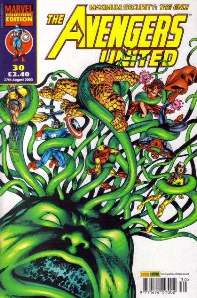 Cover for The Avengers United (Panini UK, 2001 series) #30
