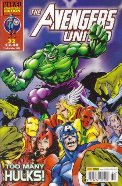 Cover for The Avengers United (Panini UK, 2001 series) #32