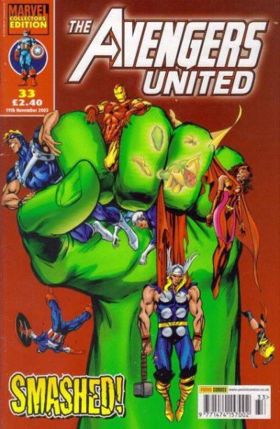 Cover for The Avengers United (Panini UK, 2001 series) #33