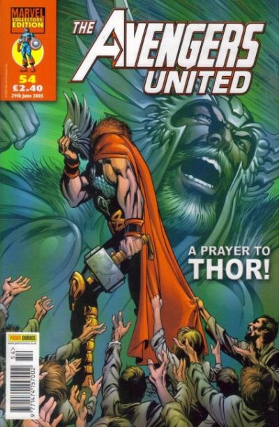 Cover for The Avengers United (Panini UK, 2001 series) #54